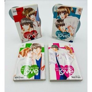 1st print An Incurable Case Of Love Manga Vol 1-4 Josei (Set) English Viz Media